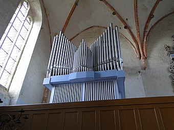 Orgel der Kirche Mestlin